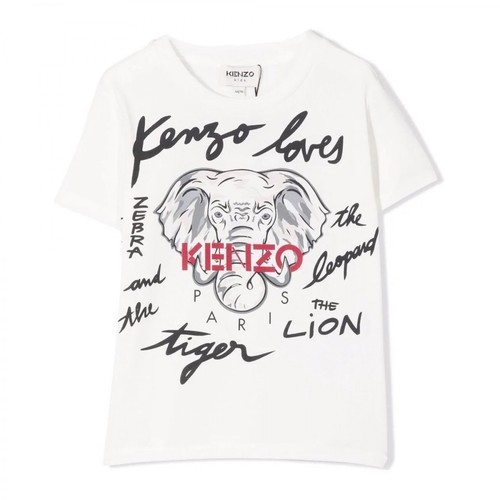 Kenzo, T-shirt Biały, male, 315.00PLN