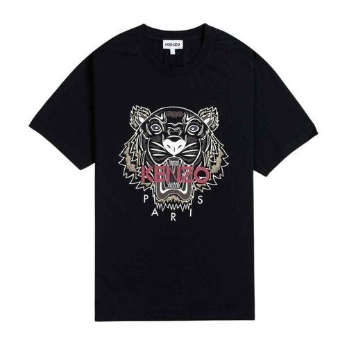 Kenzo, Tiger T-shirt Czarny, male, 434.00PLN