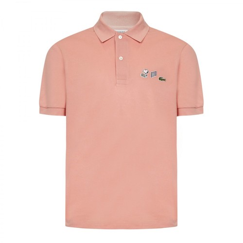 Lacoste, Lacoste T-shirts and Polos Pink Różowy, male, 584.00PLN
