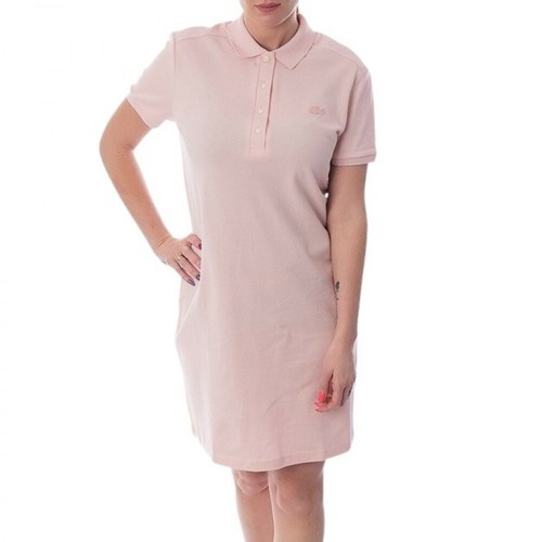 Lacoste, Sukienka Piqué Polo Dress Ef5473-Ady Różowy, female, 665.85PLN