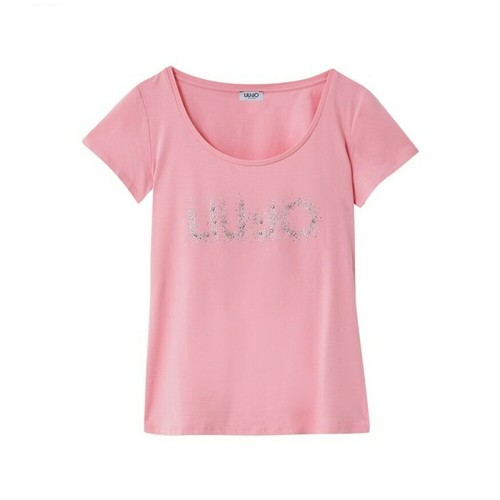 Liu Jo, T-shirt Różowy, female, 295.04PLN