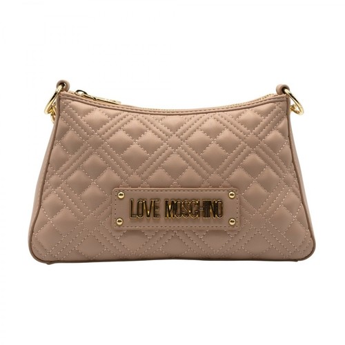 Love Moschino, Quilted Bag Różowy, female, 753.00PLN