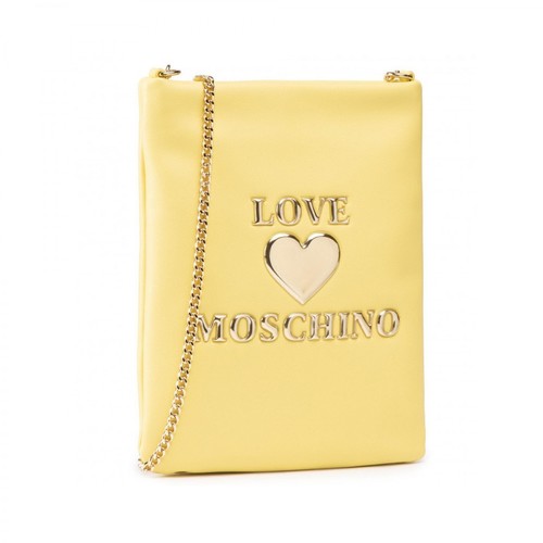 Love Moschino, Sling Bag Żółty, female, 452.00PLN