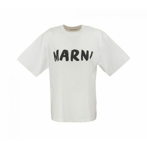 Marni, T-shirt Biały, male, 1140.00PLN