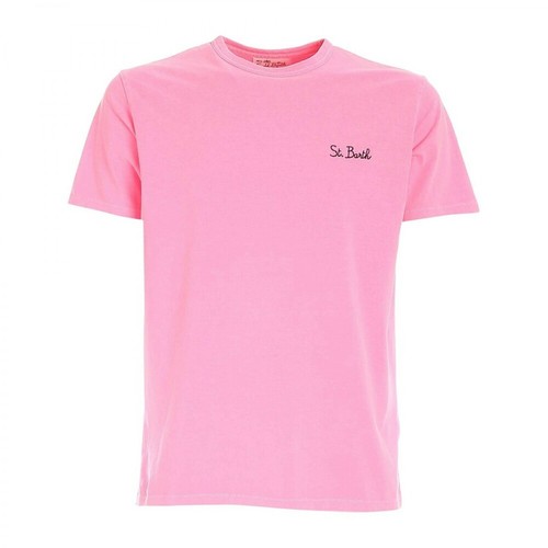 MC2 Saint Barth, T-shirts and Polos Pink Różowy, male, 256.00PLN