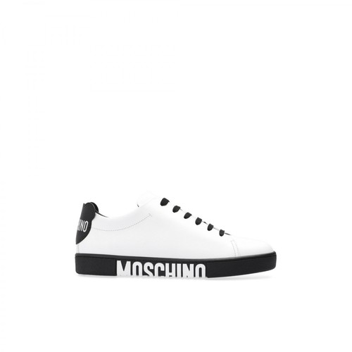 Moschino, Sneakers with logo Biały, female, 1049.00PLN