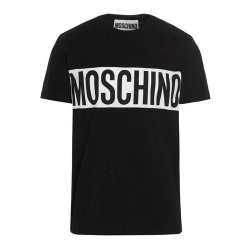 Moschino, T-shirt Czarny, male, 626.00PLN