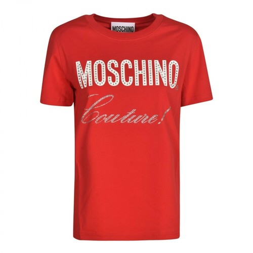 Moschino, T-shirt Czerwony, female, 1121.00PLN