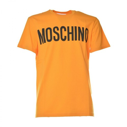 Moschino, T-shirt Pomarańczowy, male, 519.00PLN