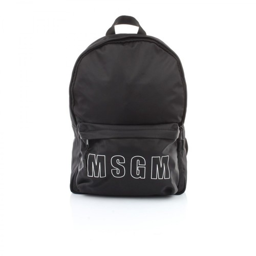 Msgm, Backpack Czarny, unisex, 342.00PLN