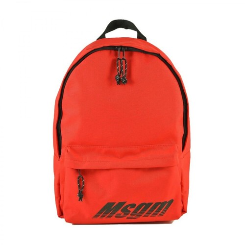 Msgm, Backpack Czerwony, male, 580.00PLN