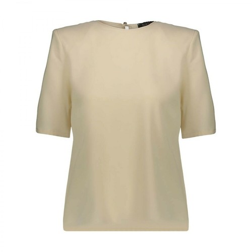 Nathi Luxury, T-shirt Beżowy, female, 487.00PLN