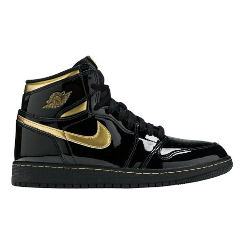Nike, Air Jordan 1 High Retro Sneakers Czarny, female, 1277.00PLN
