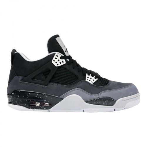 Nike, Sneakers Air Jordan 4 Retro Fear Pack Czarny, male, 9126.00PLN