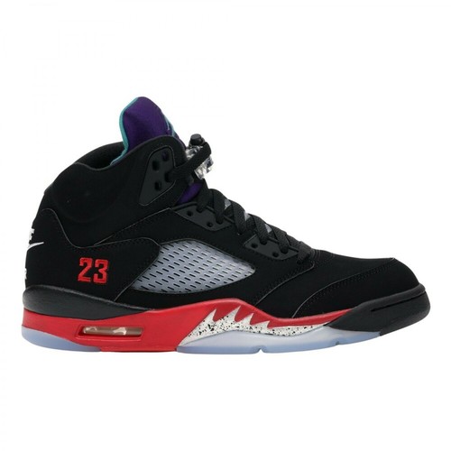 Nike, Sneakers Air Jordan 5 Retro Top 3 Czarny, male, 2930.00PLN