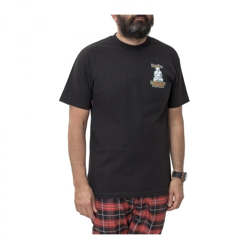 Pleasures, T-Shirt with Print Czarny, male, 98.00PLN