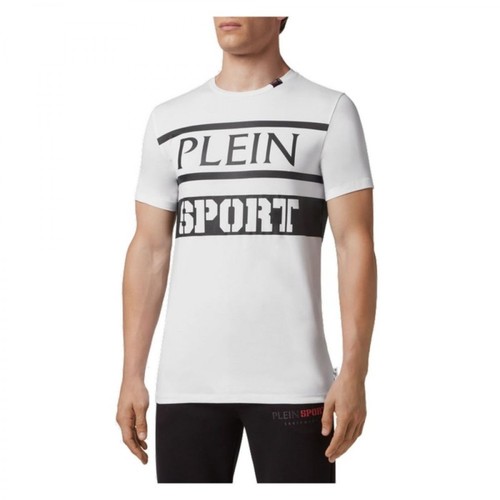 Plein Sport, T-shirt Biały, male, 867.00PLN