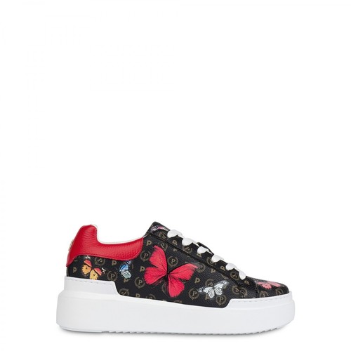 Pollini, Sneakers Heritage Butterfly Collection Czarny, female, 636.00PLN