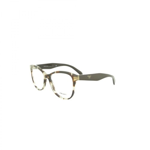 Prada, VPR 12T Glasses Brązowy, female, 1049.00PLN