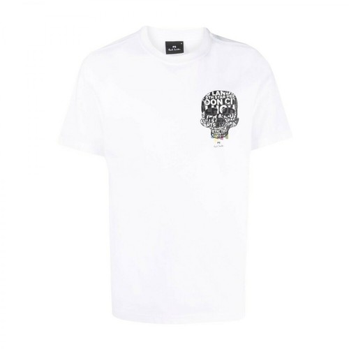 PS By Paul Smith, T-shirt Biały, male, 342.00PLN
