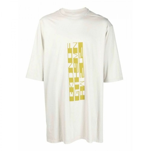 Rick Owens, T-shirt Beżowy, male, 830.00PLN