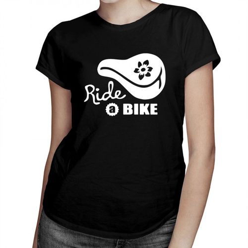 Ride a bike – lady style - damska koszulka z nadrukiem 69.00PLN