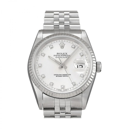 Rolex Vintage, Pre-owned Watch Datejust 36 Szary, male, 39152.00PLN