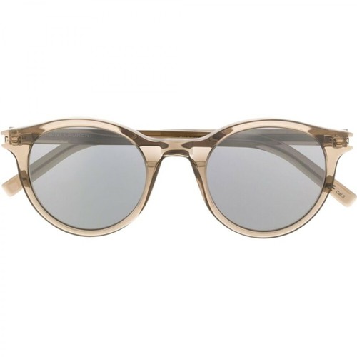 Saint Laurent, SL 342 Sunglasses Brązowy, female, 1004.00PLN