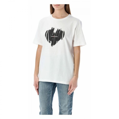Saint Laurent, T-Shirt 615522Ybso2 Biały, female, 1379.17PLN