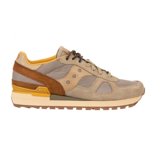Saucony, shadow sneakers Beżowy, male, 817.00PLN