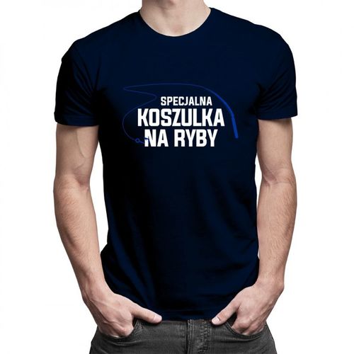 Specjalna koszulka na ryby - męska koszulka z nadrukiem 69.00PLN
