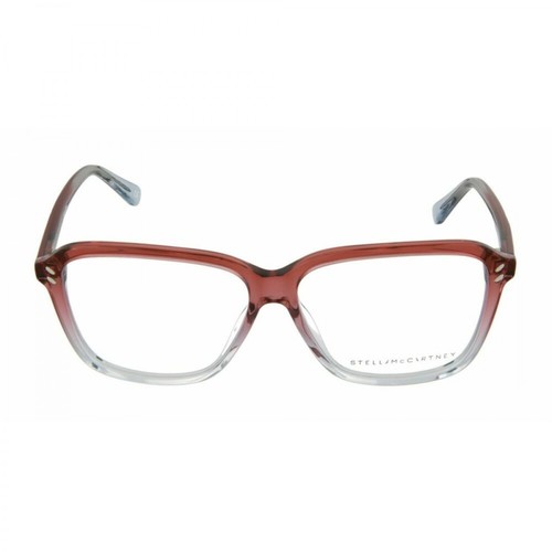 Stella McCartney Pre-owned, Kwadratowe okulary optyczne z octanu Różowy, female, 780.00PLN