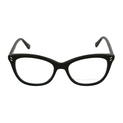 Stella McCartney, Square Acetate Optical Glasses Czarny, female, 716.00PLN