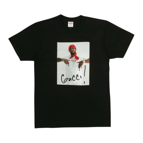 Supreme, Gucci ManeT-shirt Czarny, male, 3865.00PLN
