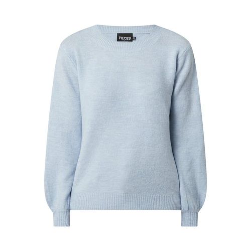 Sweter z bufiastymi rękawami model ‘Perla’ 99.99PLN