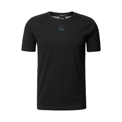 T-shirt o kroju slim fit z subtelnymi napisami z logo 299.99PLN