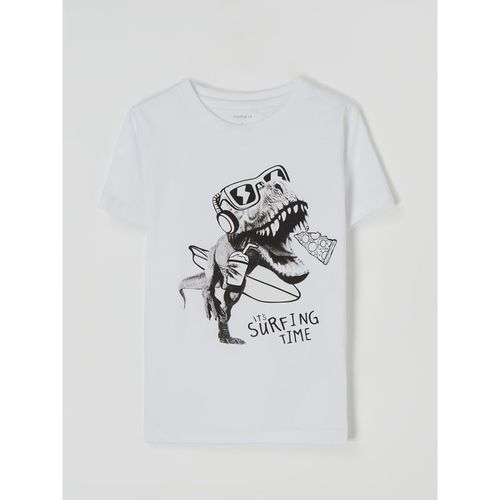 T-shirt z bawełny ekologicznej model ‘Hadino’ 39.99PLN