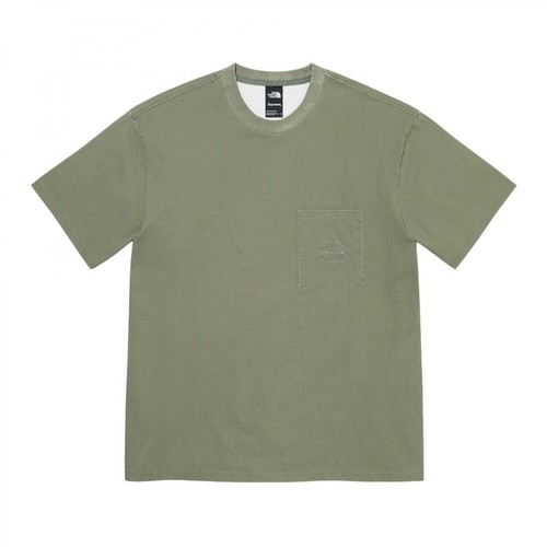 The North Face, Printed Pocket T-shirt Zielony, male, 696.00PLN