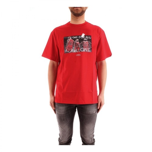 Throwback., Tbt-45S2 Short sleeve t-shirt Czerwony, male, 264.00PLN