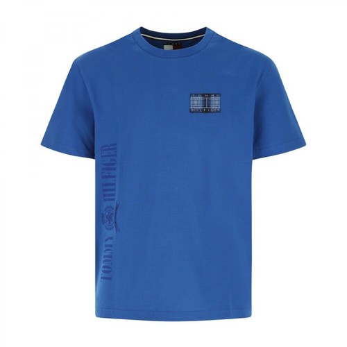 Tommy Hilfiger, T-Shirt Niebieski, male, 411.00PLN