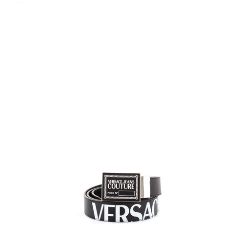 Versace Jeans Couture, Pas Czarny, male, 593.00PLN