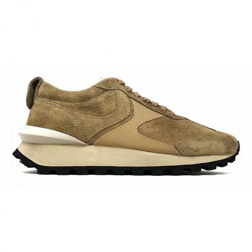 Voile Blanche, Qwark Hairy Suede Taupe Sneakers Brązowy, male, 676.20PLN