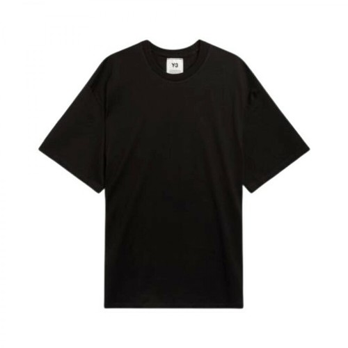 Y-3, T-shirt Czarny, male, 394.00PLN