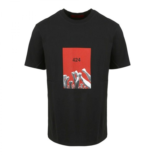 424, T-Shirt Czarny, male, 411.00PLN