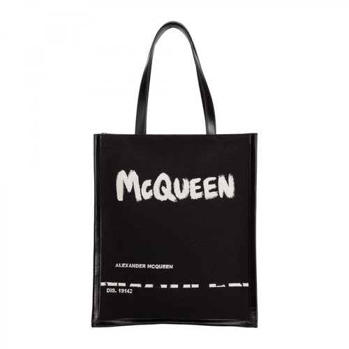 Alexander McQueen, Shopper bag Czarny, male, 3627.00PLN