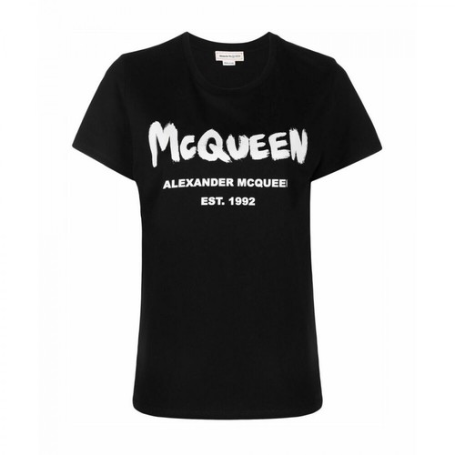 Alexander McQueen, T-shirt Czarny, female, 1277.00PLN