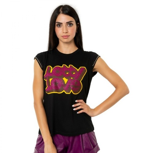 Aniye By, T-shirt Lottyro Czarny, female, 662.00PLN