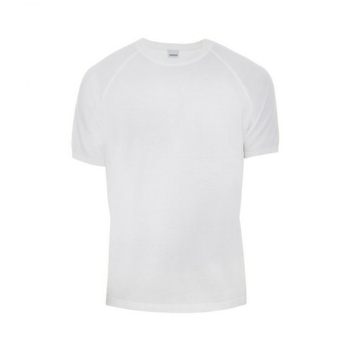 Aspesi, T- shirt girocollo Biały, male, 566.00PLN