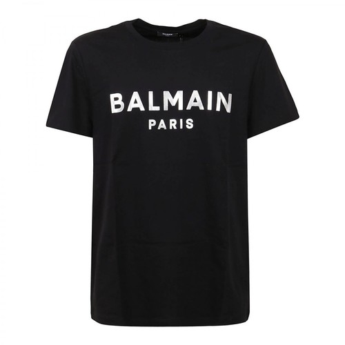 Balmain, T-shirt Czarny, male, 1528.00PLN