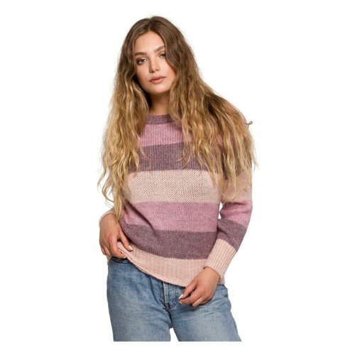 BE, Sweter w pasy Beżowy, female, 165.00PLN